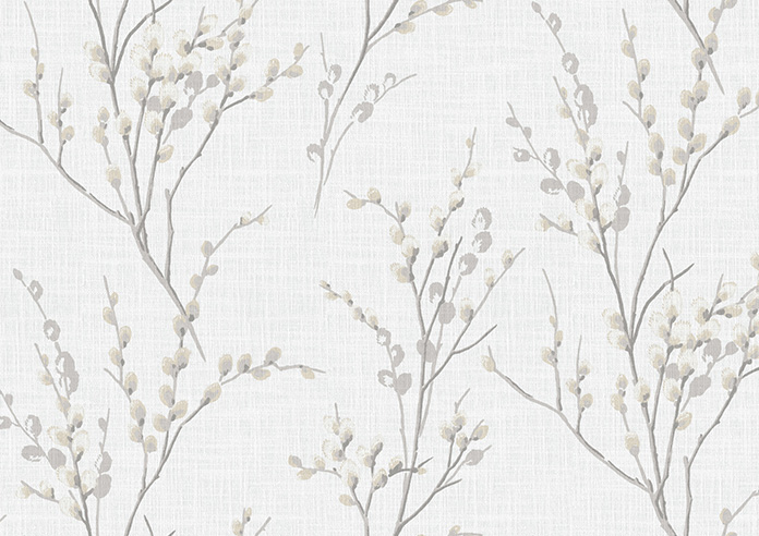 Laura Ashley Pussy Willow, Dove Grey - Roman Blind - Image 7